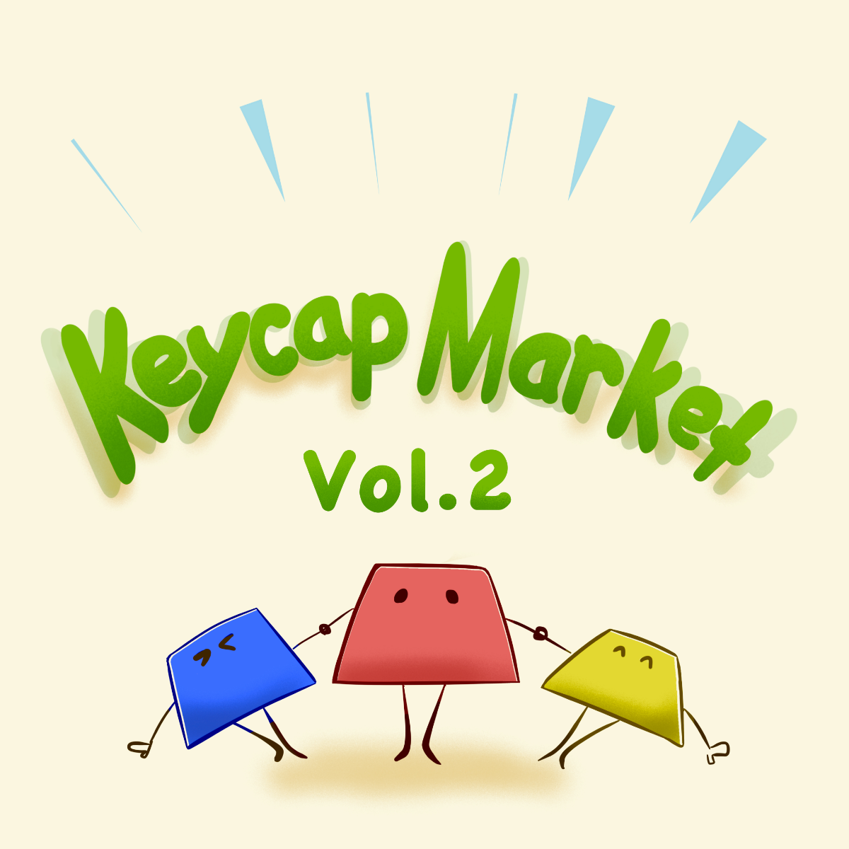 Keycap Market Vol.2 キービジュアル